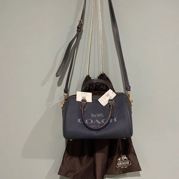 Coach Black Crossbody Bag - Picture 3 of 16